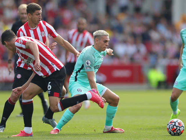Bóng đá - Video bóng đá Brentford - Brighton: Thế trận chặt chẽ, vỡ òa lưới rung phút cuối (Vòng 4 Ngoại hạng Anh)