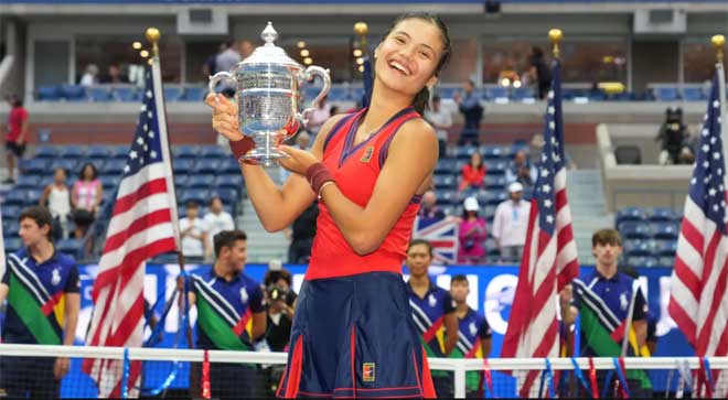 Mỹ nhân 18 tuổi Raducanu vô địch US Open, nói gì khi lập mưa kỷ lục đáng nể? - 5