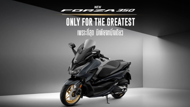 2022 Honda Forza 350 chính thức ra mắt, có trang bị tinh vi hơn - 1