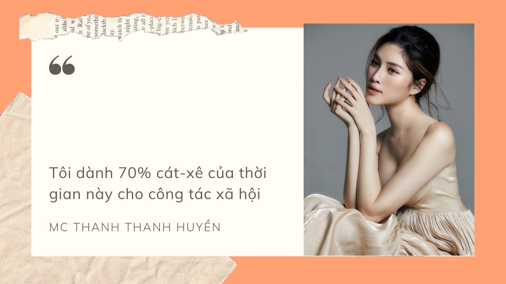 MC Thanh Thanh Huyền: "Có lẽ nghề MC đã chọn tôi" - 3