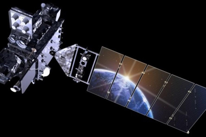 GOES-U là một đài quan sát Trái đất khổng lồ. Ảnh: NASA.