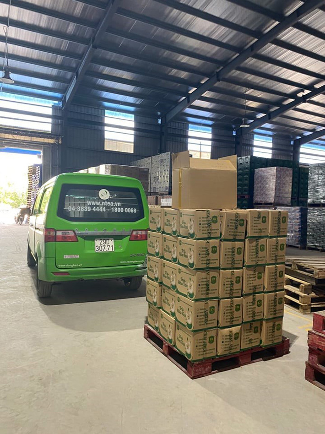 Hệ thống vận chuyển hàng hóa được lưu thông