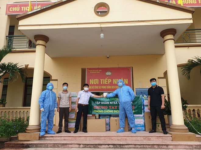Doanh nghiệp NTEA chung tay hỗ trợ chống dịch