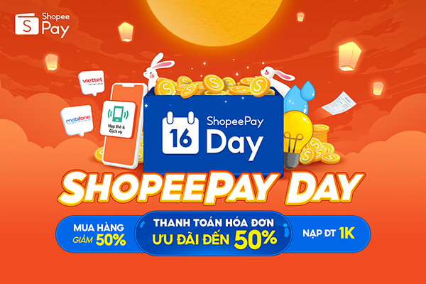 Đi tìm loạt ưu đãi siêu hấp dẫn chỉ có tại ShopeePay Day tháng 9 - 6