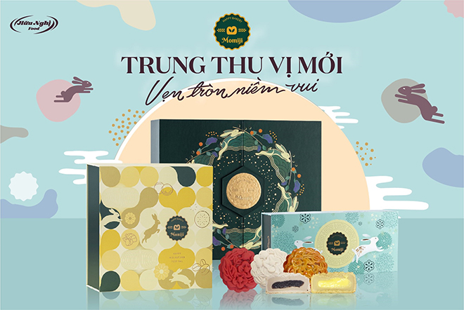 Bánh Trung thu Momiji – sắc màu tươi mới trong bộ sản phẩm của Hữu Nghị năm nay
