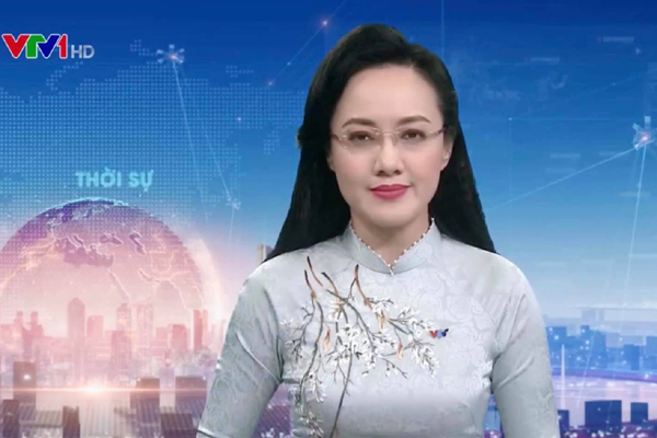 Lộ nhiều ảnh quá khứ gây bất ngờ của BTV Hoài Anh bản tin Thời sự VTV - 1