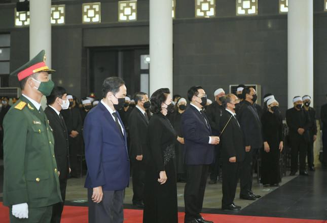 Đoàn Quốc hội vào viếng Đại tướng Phùng Quang Thanh