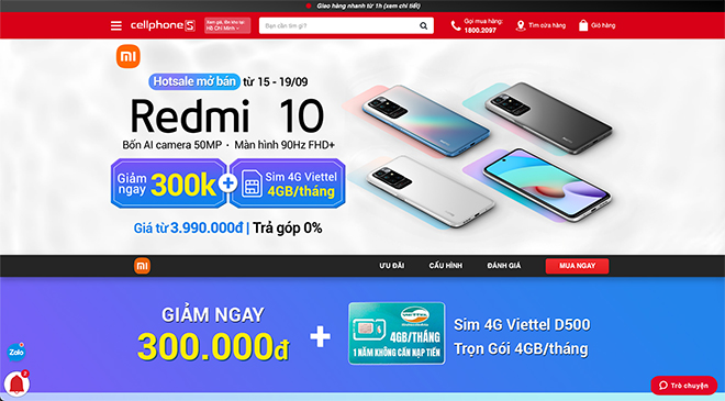 Redmi 10 màn hình 90Hz, pin khủng 5000mAh hotsale chỉ hơn 3 triệu đồng - 3