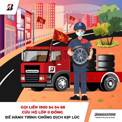 Bridgestone chung tay giúp hành trình chống dịch thêm an toàn - 1