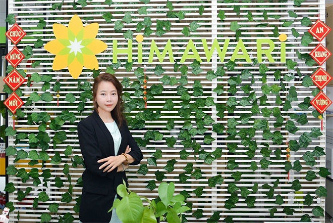 Chị Nguyễn Thùy Linh – Giám đốc công ty Cổ phần Dịch vụ Himawari