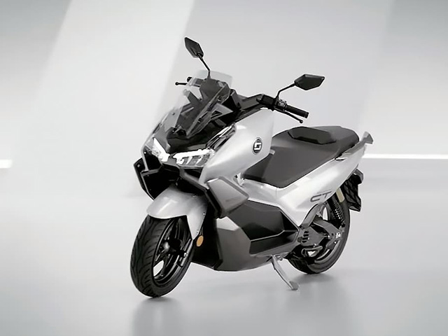 Xe máy - Xe đạp - Trình làng Super Soco CT3: Khi xe điện Trung Quốc "không phải dạng vừa đâu"