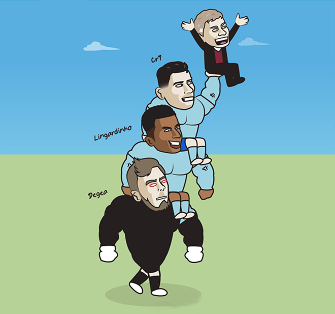 Những con người gồng gánh MU giành chiến thắng trước West Ham.