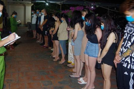 26 thanh niên nam, nữ tụ tập tại Nhà nghỉ sinh thái Làng Việt "phê" ma túy