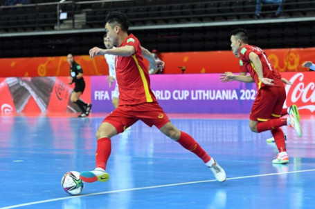 ĐT futsal Việt Nam thăng tiến thần tốc, lọt top 40 bảng xếp hạng thế giới