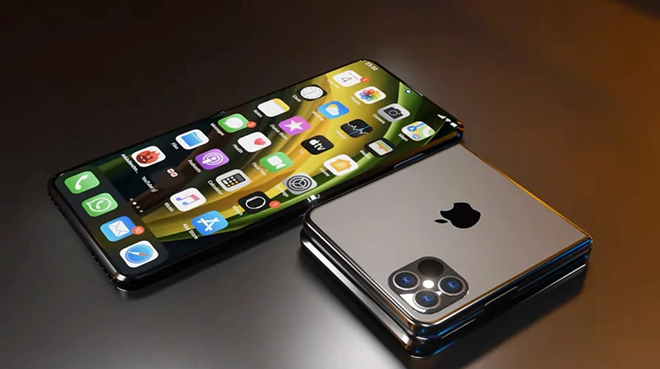 iPhone màn hình gập - công nghệ: Bạn đã sẵn sàng trải nghiệm công nghệ mới đột phá của iPhone với màn hình gập? Với thiết kế độc đáo, người dùng sẽ thích thú khi có thể sử dụng iPhone màn hình gập với độ rộng là 6,7 inch và hiệu năng cao nhờ bộ vi xử lý A14 Bionic.