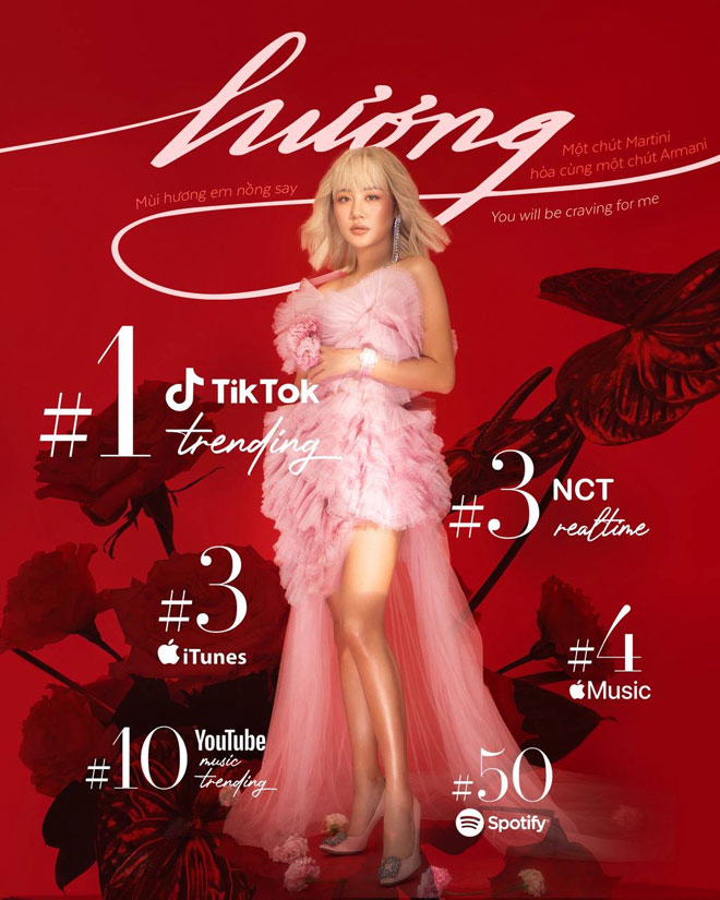 Văn Mai Hương thành công với phiên bản remix ca khúc “Hương”