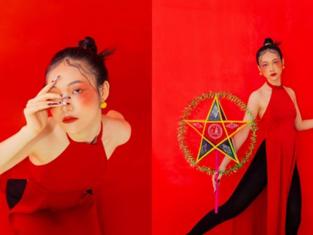 Bạn trẻ - Cuộc sống - Bộ ảnh Trung thu đặc biệt trong mùa dịch của nữ sinh Kinh tế Quốc dân