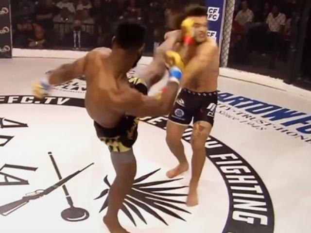 Thể thao - Võ sĩ chân ướt chân ráo tới đấu MMA, làm mẫu "cú đá phát ngất luôn"