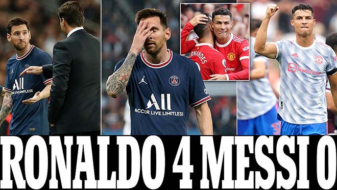 Màn trình diễn của Ronaldo giai đoạn vừa qua ấn tượng hơn Messi rất nhiều