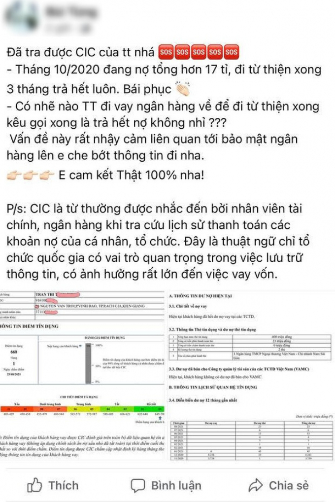 Tin đồn Thủy Tiên có khoản nợ xấu 17 tỷ đồng gây xôn xao mạng xã hội