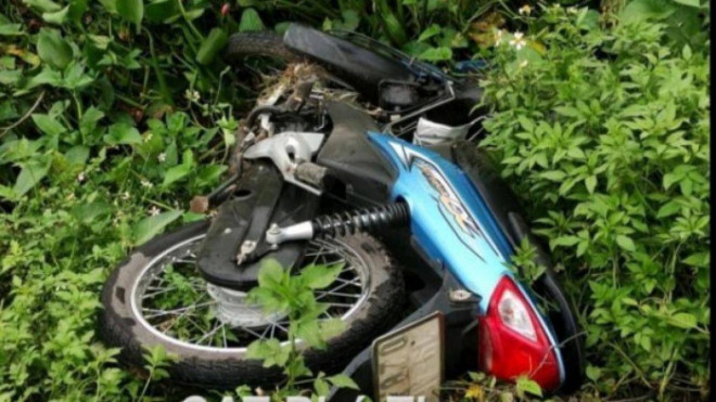 Cận cảnh phương tiện tại hiện trường. Ảnh: CAPT.