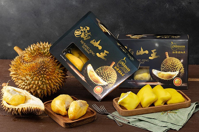 Sầu riêng Musang King nhà Ant Farm thuộc thương hiệu Hernan Food nổi tiếng