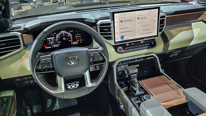 Toyota Tundra thế hệ mới ra mắt toàn cầu, kiểu dáng trẻ trung hơn - 7