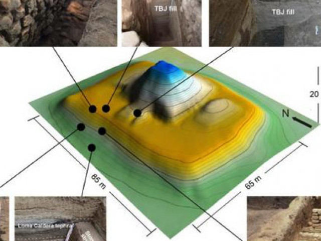 Du lịch - Choáng váng kim tự tháp "trấn yểm" siêu núi lửa nguyên vẹn sau 1.500 năm