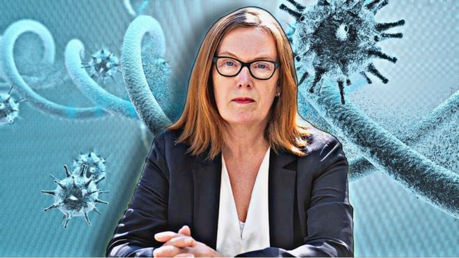 Giáo sư Dame Sarah Gilbert, "mẹ đẻ" của vắc xin AstraZeneca, vừa lên tiếng về Covid-19. Ảnh: BBC