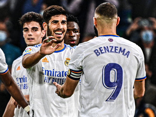 Real Madrid khủng nhất châu Âu: 21 bàn/6 trận, Benzema vượt xa Ronaldo - Messi - 1