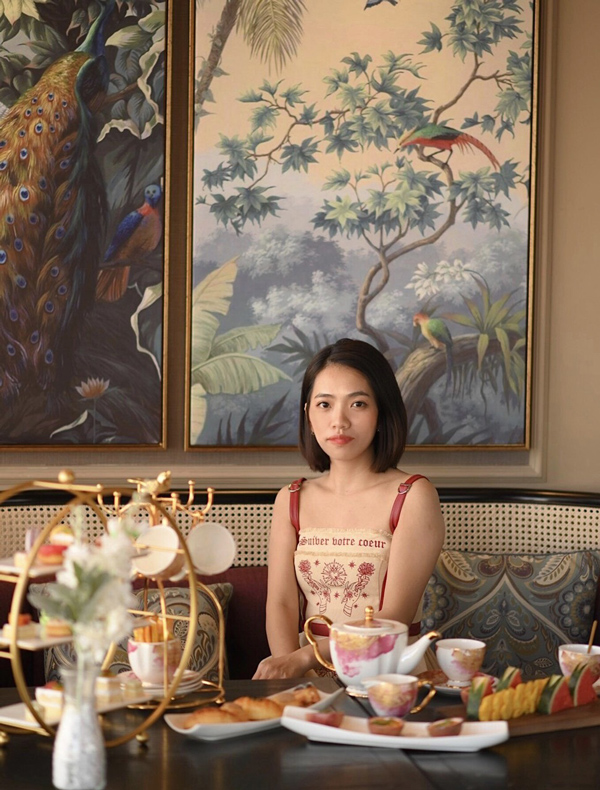 Trước khi rẽ hướng sang kinh doanh, chị từng làm giao dịch viên của một ngân hàng lớn tại Hà Nội.