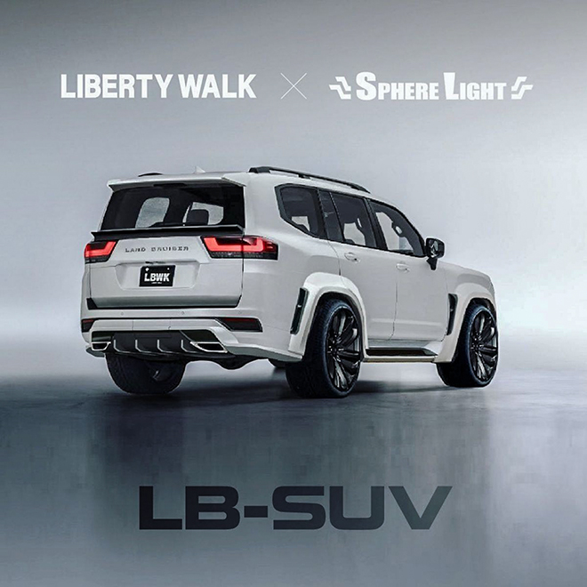 Toyota Land Cruiser mới "lột xác" trong gói độ từ hãng Liberty Walk - 3
