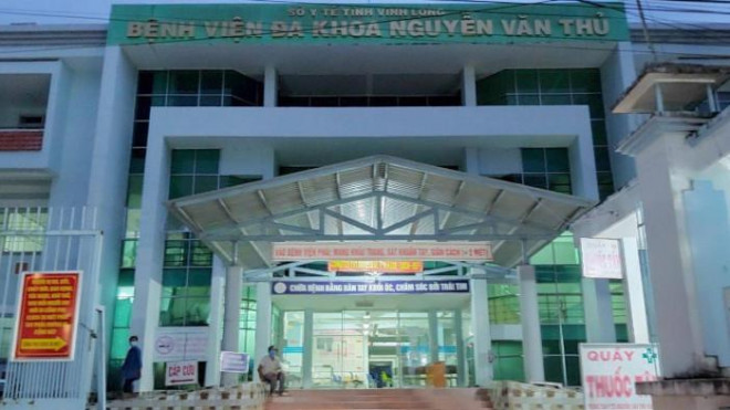 Trung tâm Y tế Nguyễn Văn Thủ, nơi nam tài công đến làm test nhanh Covid-19.
