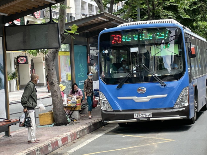 Xe buýt sắp được hoạt động lại từ 1-10
