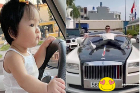 Mới 1 tuổi, ái nữ nhà Cường Đô La đã được đại gia mê siêu xe "ngỏ lời"