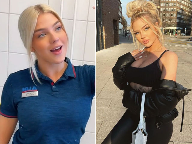 Bạn trẻ - Cuộc sống - Cô thu ngân xinh đẹp gây bão Tiktok chỉ sau 1 đêm