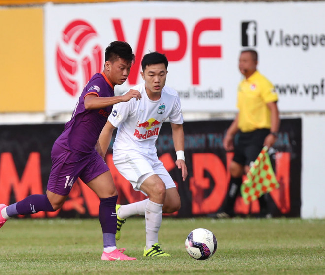 HA Gia Lai chưa thể đáp ứng chuẩn AFC sau mùa giải bị hủy này, họ mới thi đấu 13 trận ở V-League và Cúp Quốc gia. Ảnh: VPF