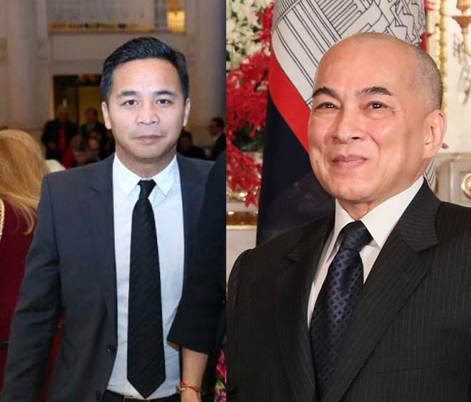 Hoàng tử Norodom Rachivak (trái), người gọi Quốc vương Campuchia hiện tại Norodom Sihamoni là chú vừa xác nhận hỏi mua Saint-Etienne với giá 100 triệu euro (hơn 2666 tỷ đồng)&nbsp;