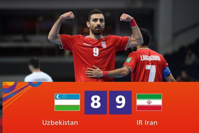 Iran và&nbsp;Uzbekistan tạo nên trận cầu hấp dẫn nhất Futsal World Cup 2021