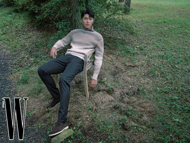Nam thần Hyun Bin khoe phong độ đỉnh cao U40 với loạt ảnh mùa Thu đẹp ngây ngất - 3