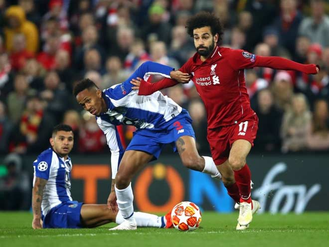Liverpool từng thắng đậm Porto 4-1 trong lần gần nhất ghé thăm hang Rồng Dragao ở tứ kết lượt về Champions League mùa giải 2018/19