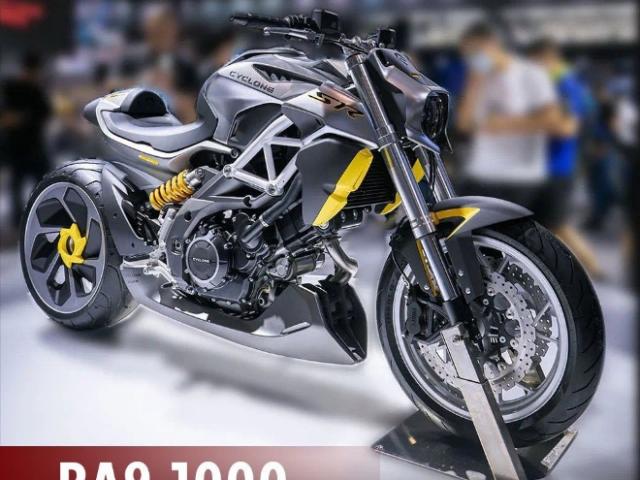 Xe máy - Xe đạp - Kinh ngạc với thiết kế của Cyclone RA9
