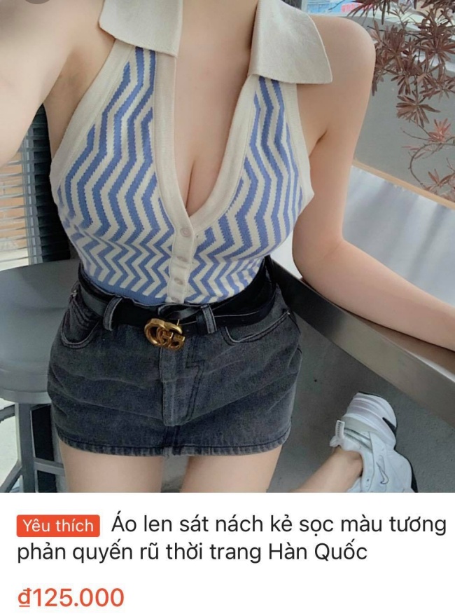 Những trang phục giá bình dân chỉ hơn 100 nghìn đồng khi được Thu Hằng lăng xê trở nên quyến rũ hơn.
