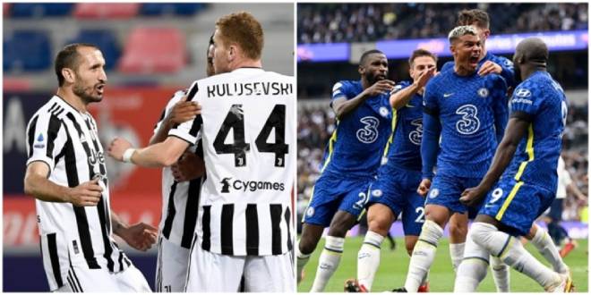 Juventus (trái) và Chelsea hứa hẹn sẽ có trận thư hùng đỉnh cao