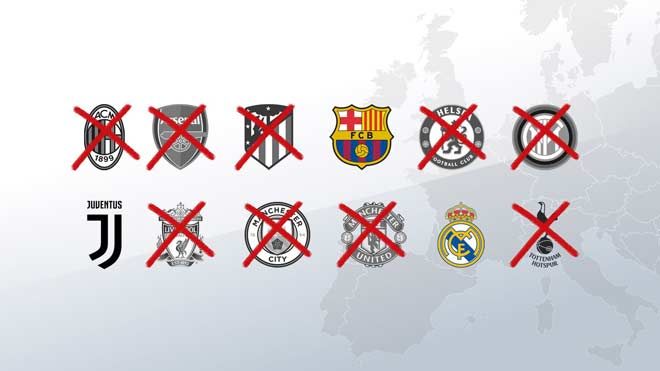 Real Madrid, Barcelona và Juventus được UEFA rút đơn kiện vụ vẫn lỳ lợm đòi thành lập European Super League