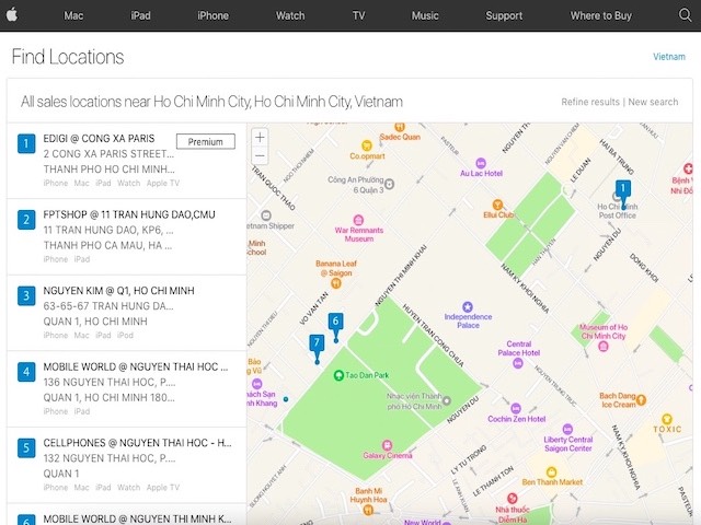 Công nghệ thông tin - Cách tra cứu đại lý ủy quyền của Apple tại Việt Nam khi mua iPhone 13