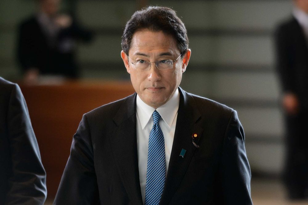 Cựu Ngoại trưởng Nhật Bản Fumio Kishida đã giành chiến thắng trong cuộc bầu cử lãnh đạo đảng cầm quyền LDP của Nhật Bản hôm 29/9. Ảnh: Bloomberg