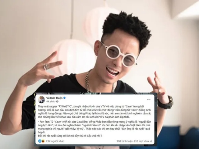 Giải trí - Bị VTV điểm tên với từ khóa "dọn rác", HLV "Rap Việt" nói gì?