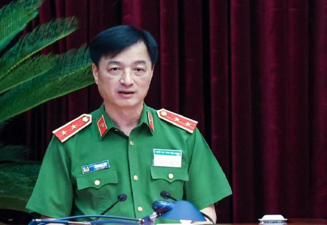 Trung tướng Nguyễn Duy Ngọc, Thứ trưởng Bộ Công an. Ảnh: CAND