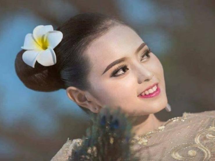 Làm đẹp - 2 cô gái Lào, Campuchia đẹp như tiên nữ khiến "người gặp người yêu"